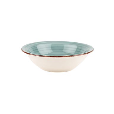 Bol azul de gres Vita &Oslash;18cm