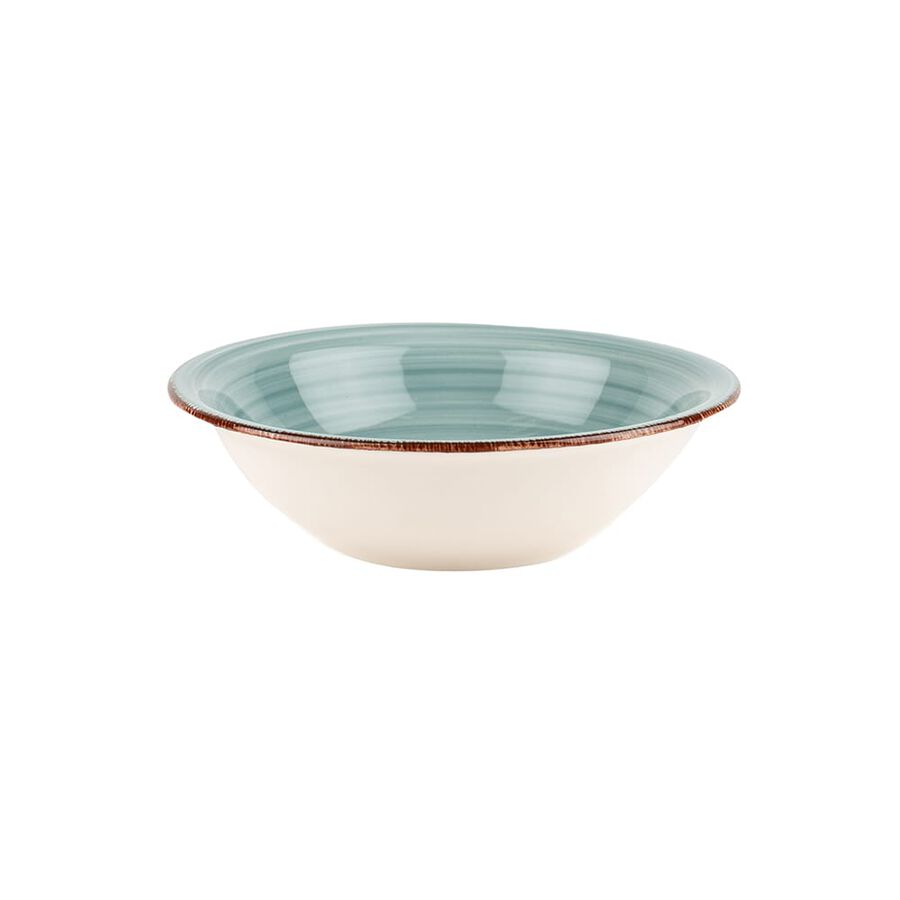 Bol azul de gres Vita &Oslash;18cm