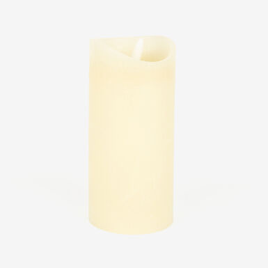 Vela LED crema 7x15cm