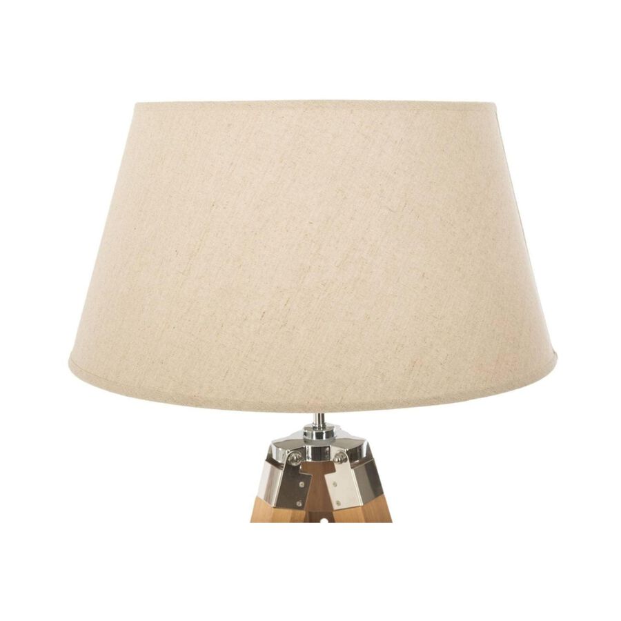 L&aacute;mpara de pie tr&iacute;pode de bamb&uacute; 60x2x107cm Clau&Chloe