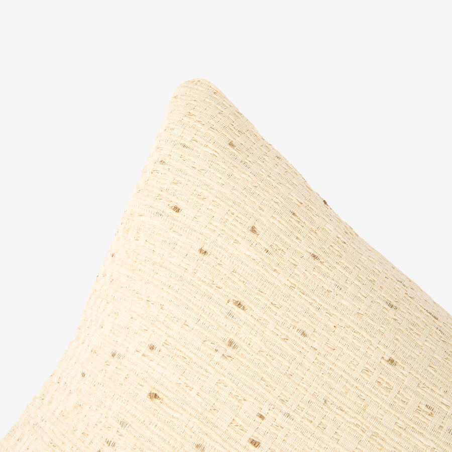 Funda de cojín beige Frisa 45x45cm