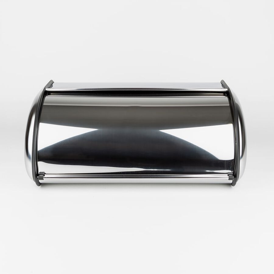 Panera cubierta de acero inoxidable 44x27x18cm