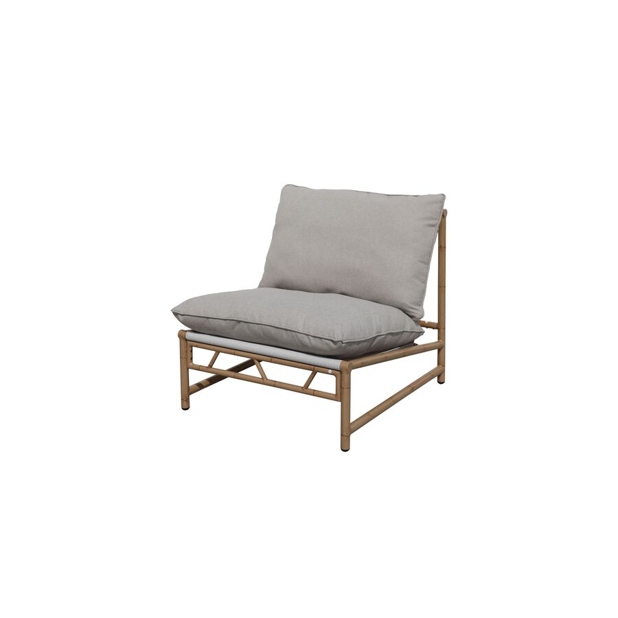 Set de jardín de 4 piezas de aluminio Gadiana