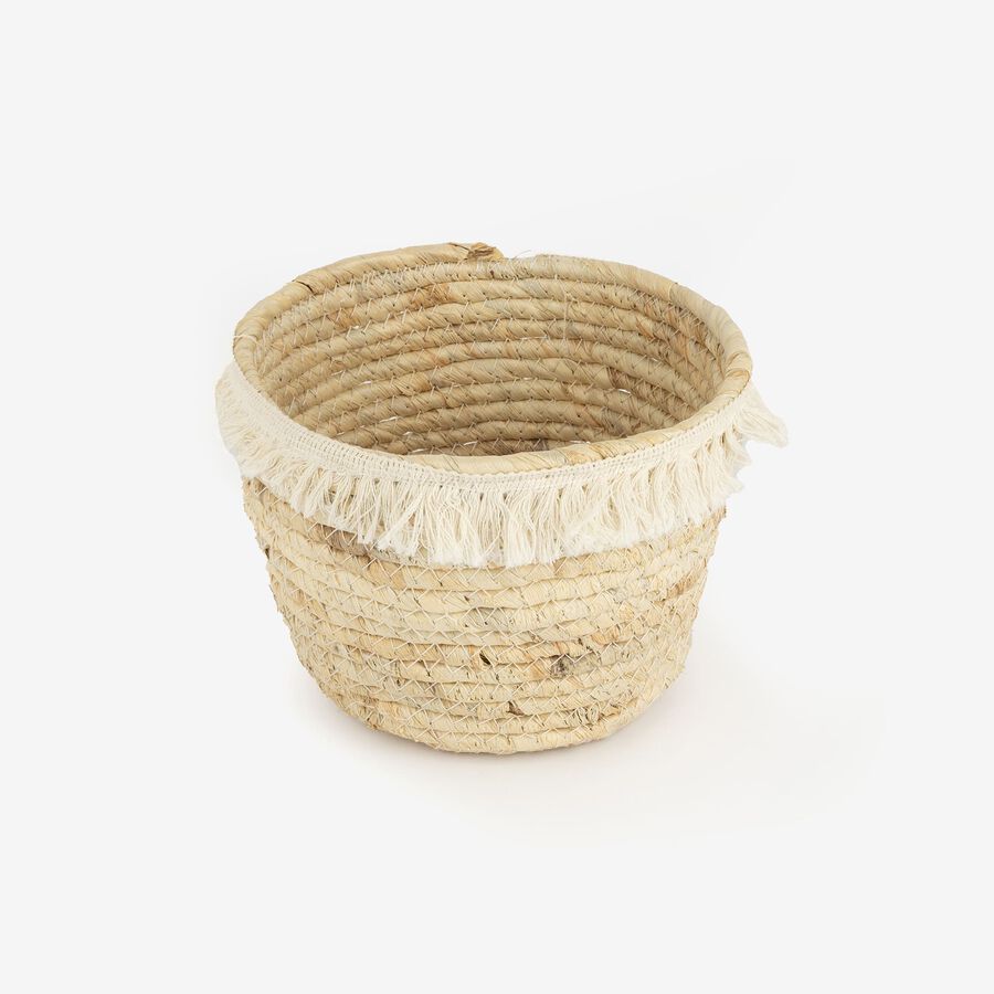 Cesta de esparto Rulf 19x19x13cm