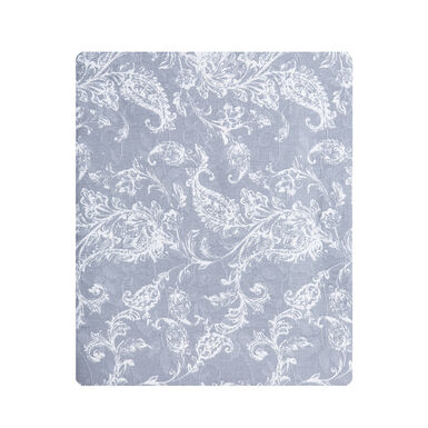 Mantel de algodón Jacquard Gris 150x150cm