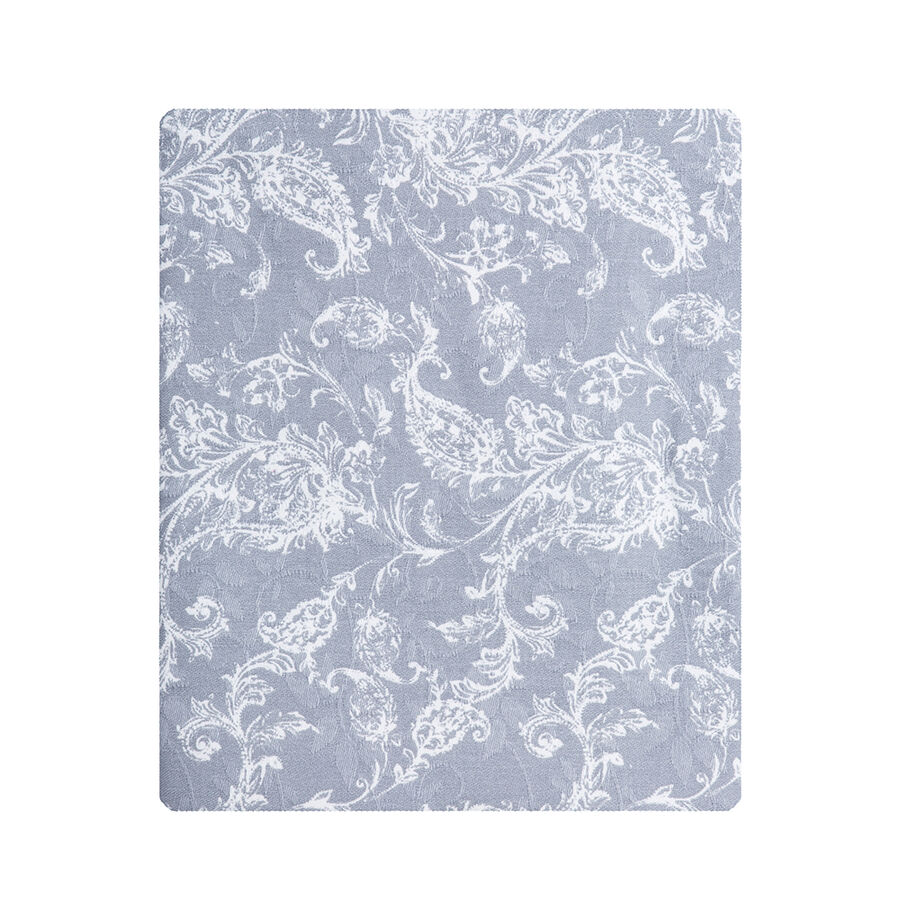 Mantel de algodón Jacquard Gris 150x150cm