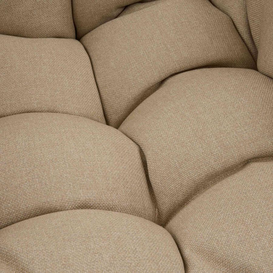 Conjunto de jard&iacute;n para 2 personas de acero crema Paolux