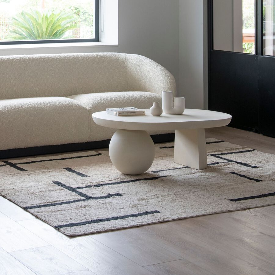 Alfombra de algodón Stripes 160x230cm