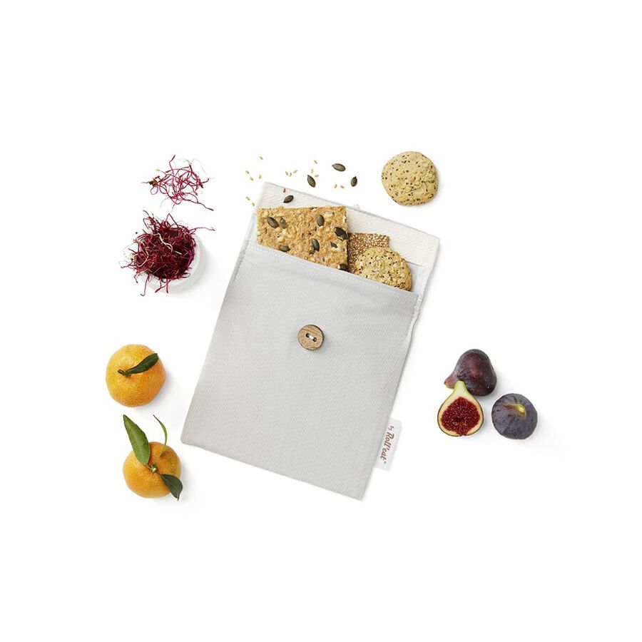 Portabocadillos Snack&rsquo;n go BIO color gris