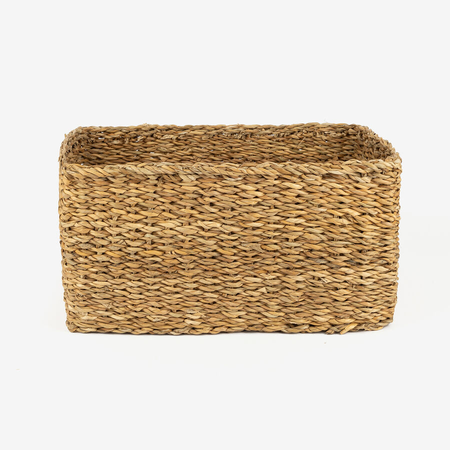 Cesta rectangular Typha Sahid 38x30x20cm
