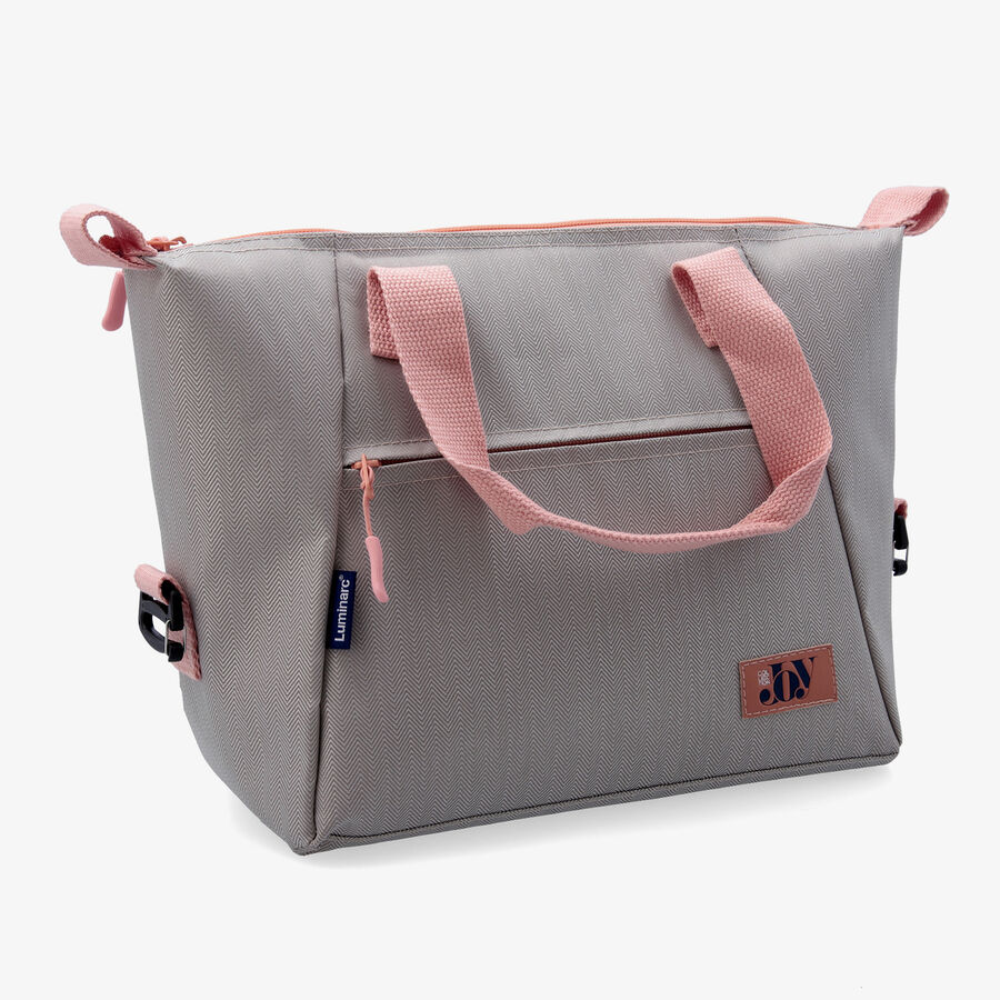 Bolsa t&eacute;rmica naranja de poli&eacute;ster Joy 28x14x26cm