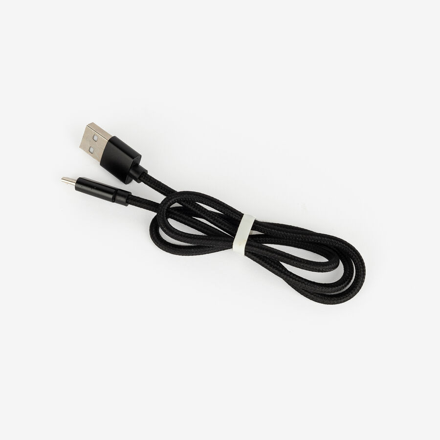 L&aacute;mpara de mesa negra LED USB Osky 33,5cm