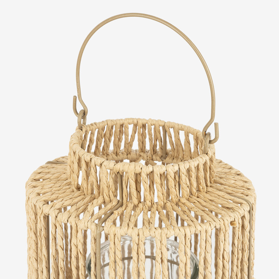 Farol de metal &Oslash;19x25cm