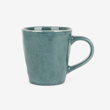 Mug azul de gres Arlet 35cl &Oslash;9x10cm