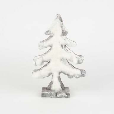 &Aacute;rbol decorativo de fieltro 17x26cm
