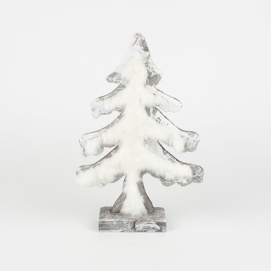 &Aacute;rbol decorativo de fieltro 17x26cm