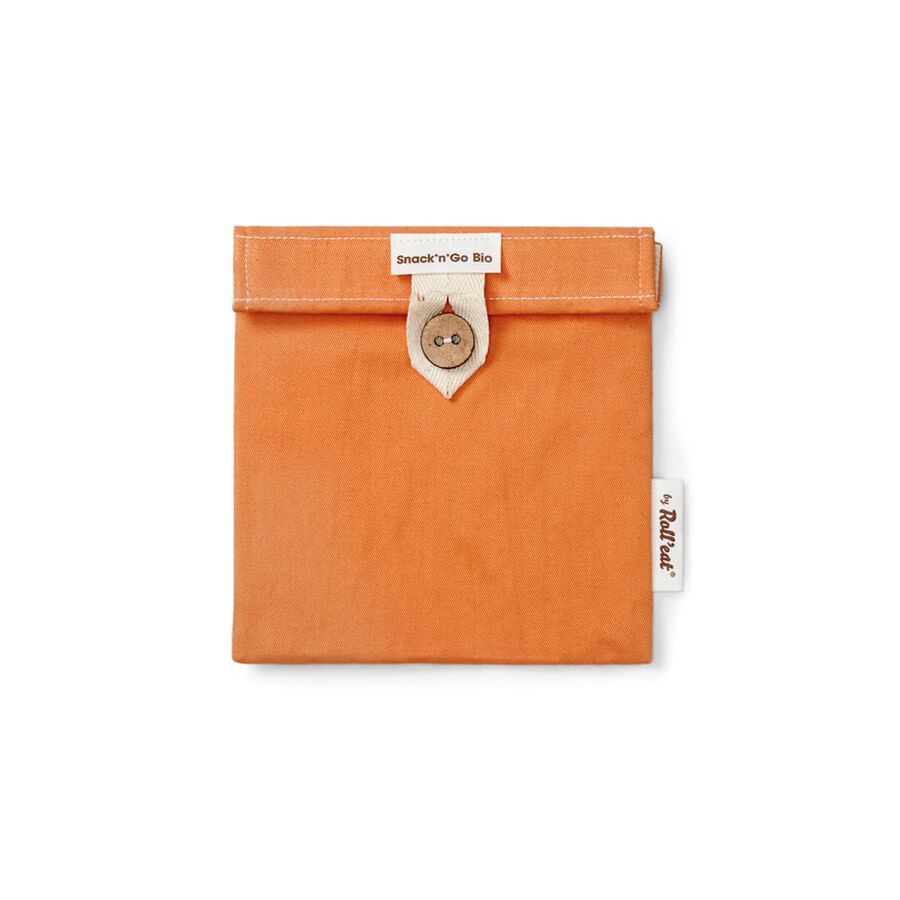 Portabocadillos Snack&rsquo;n go BIO naranja