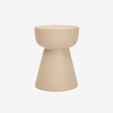 Mesa auxiliar arena Taipei &Oslash;33x43cm