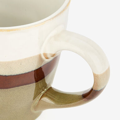 Mug de cerámica caqui Sotres 41cl Ø9,5x10,2cm