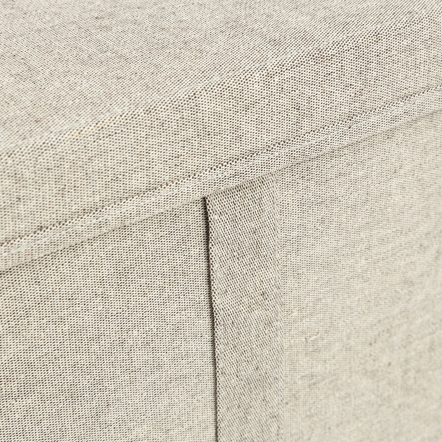 Caja organizadora gris Sleek 35x31x25cm