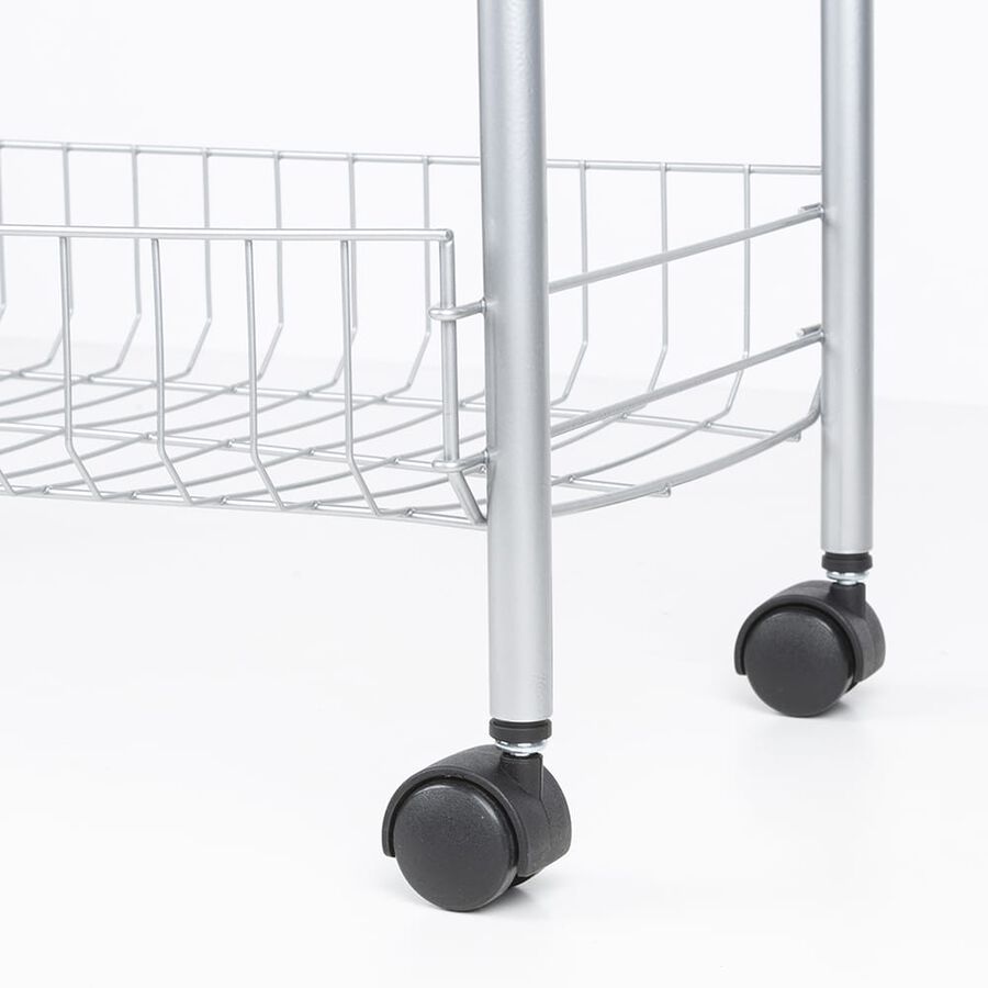 Carro de metal con 3 estantes Akila 41x26x64cm