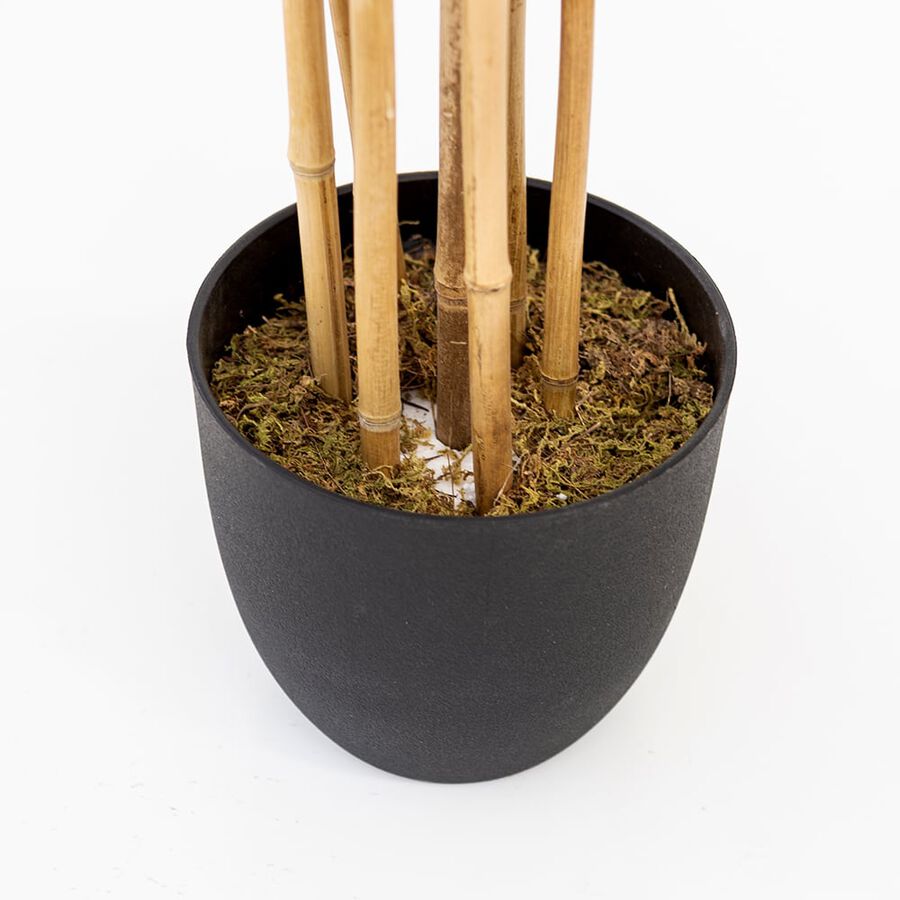 Planta de bambú artificial en maceta 180cm