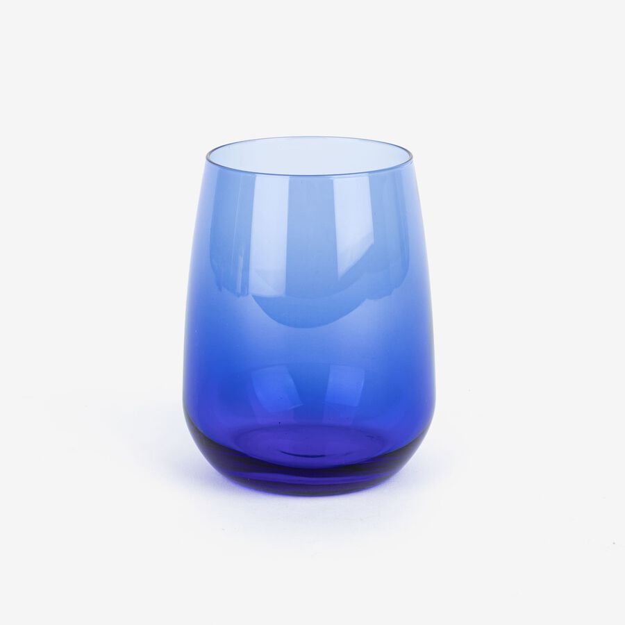 Vaso agua cristal azul Cobalto 43cl - Bormioli