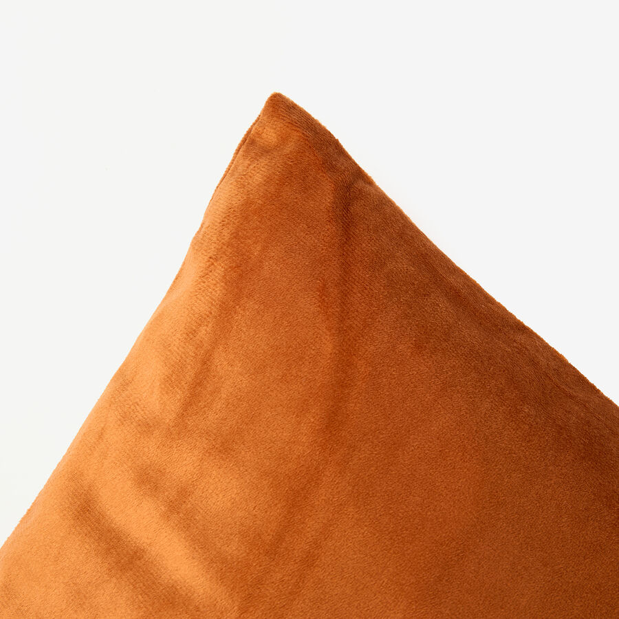 Funda de coj&iacute;n velvet calabaza 30x45cm