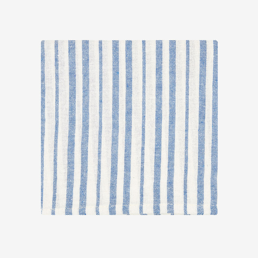 Camino de mesa de algodón rayas finas Maya 45x140cm