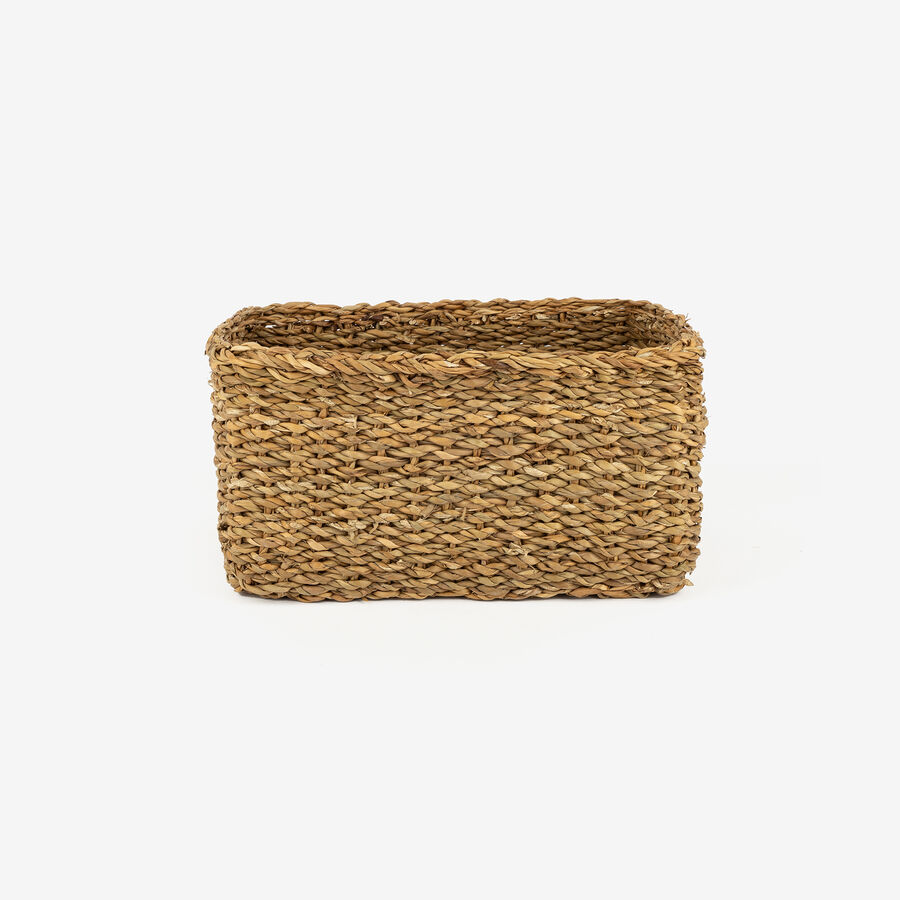 Cesta rectangular Typha Sahid 26x18x14cm