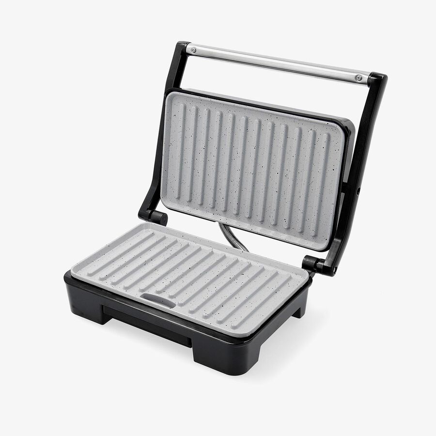 Grill de doble placa el&eacute;ctrico gris de metal DCOOK 900W