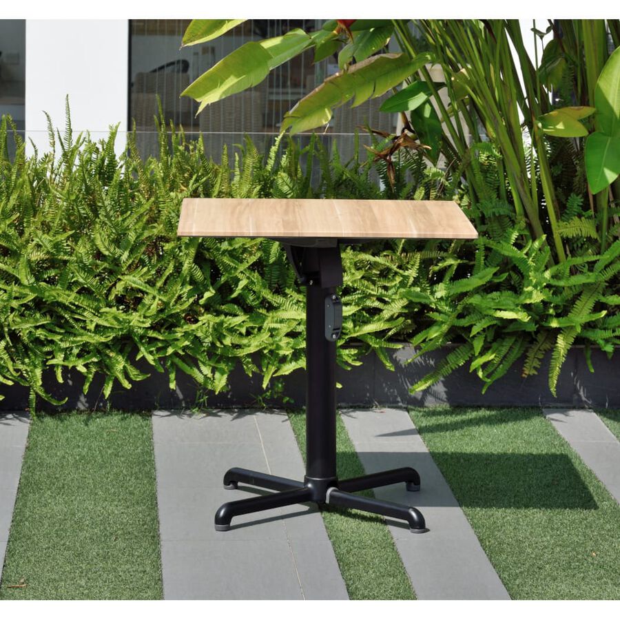 Mesa de jardín de aluminio 70x73cm