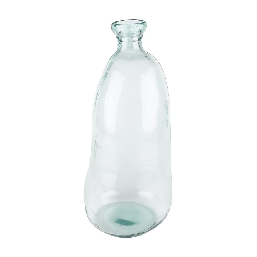 Jarrón de vidrio reciclado Ø22x51cm