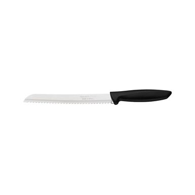 Cuchillo para pan negro Plenus 20cm
