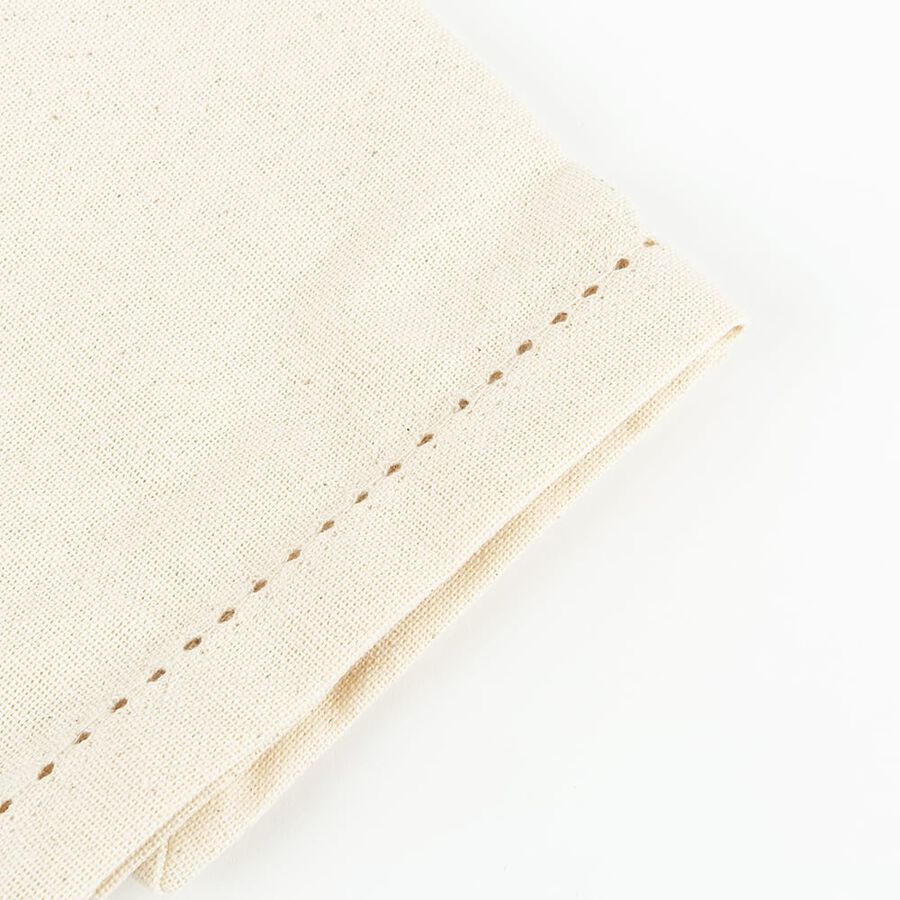 Set de 2 servilletas de algod&oacute;n natural Vainica 45x45cm