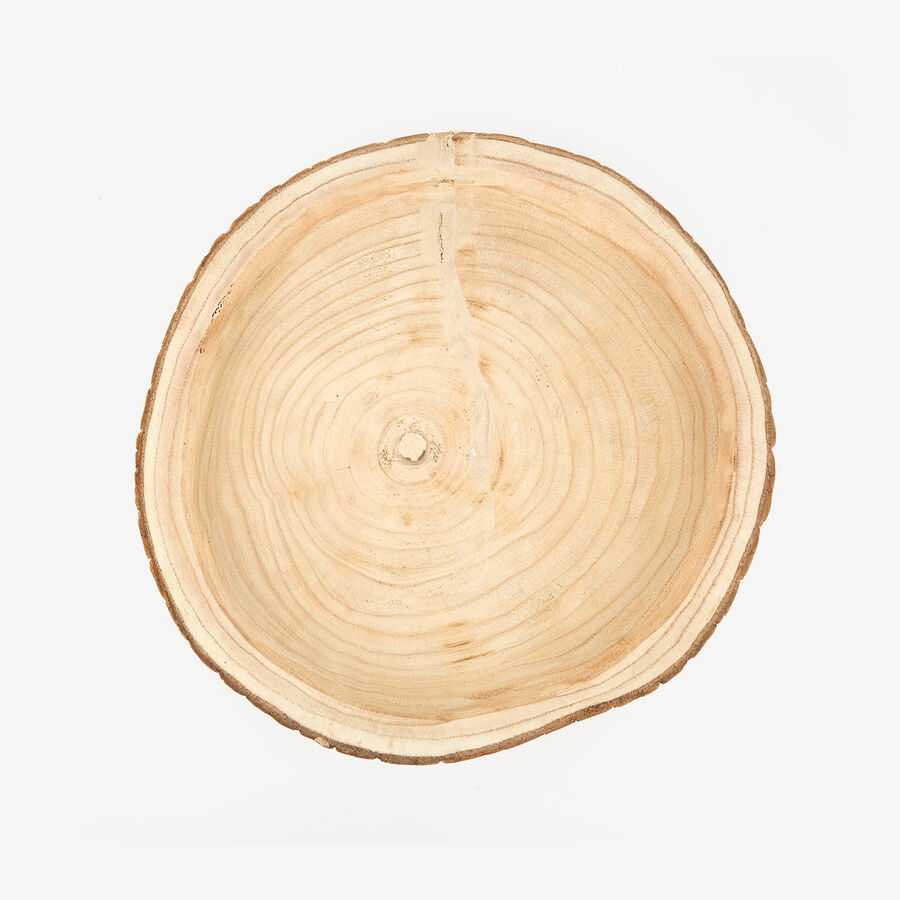 Centro de mesa de madera Corteza &Oslash;35cm