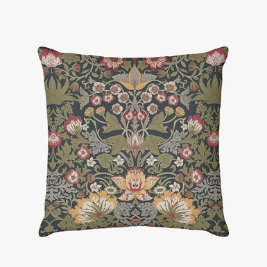 Funda de coj&iacute;n de lino blooming Botanicals 45x45cm Clau&Chloe