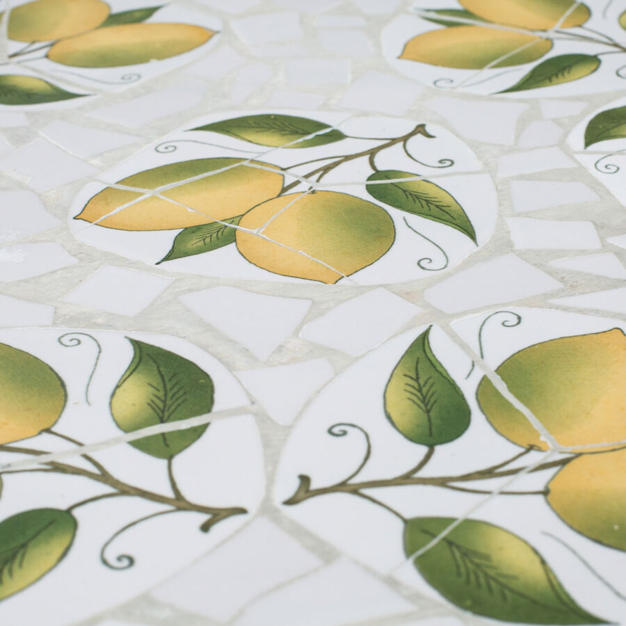 Set de jard&iacute;n de mesa y 2 sillas Lemon &Oslash;60x70cm