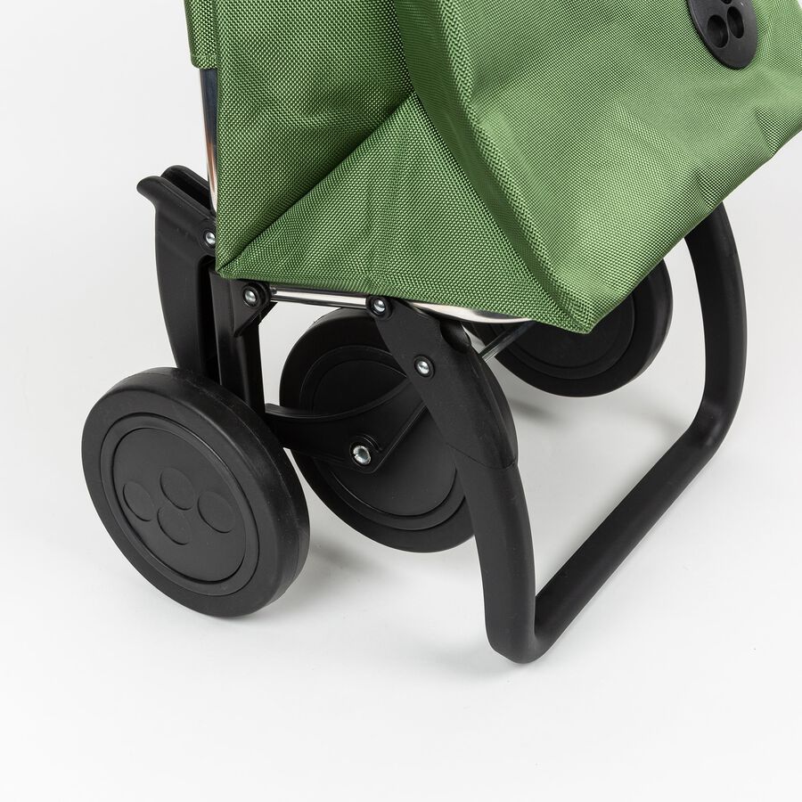 Carro de la compra de acero inoxidable kaki I-Max 4L