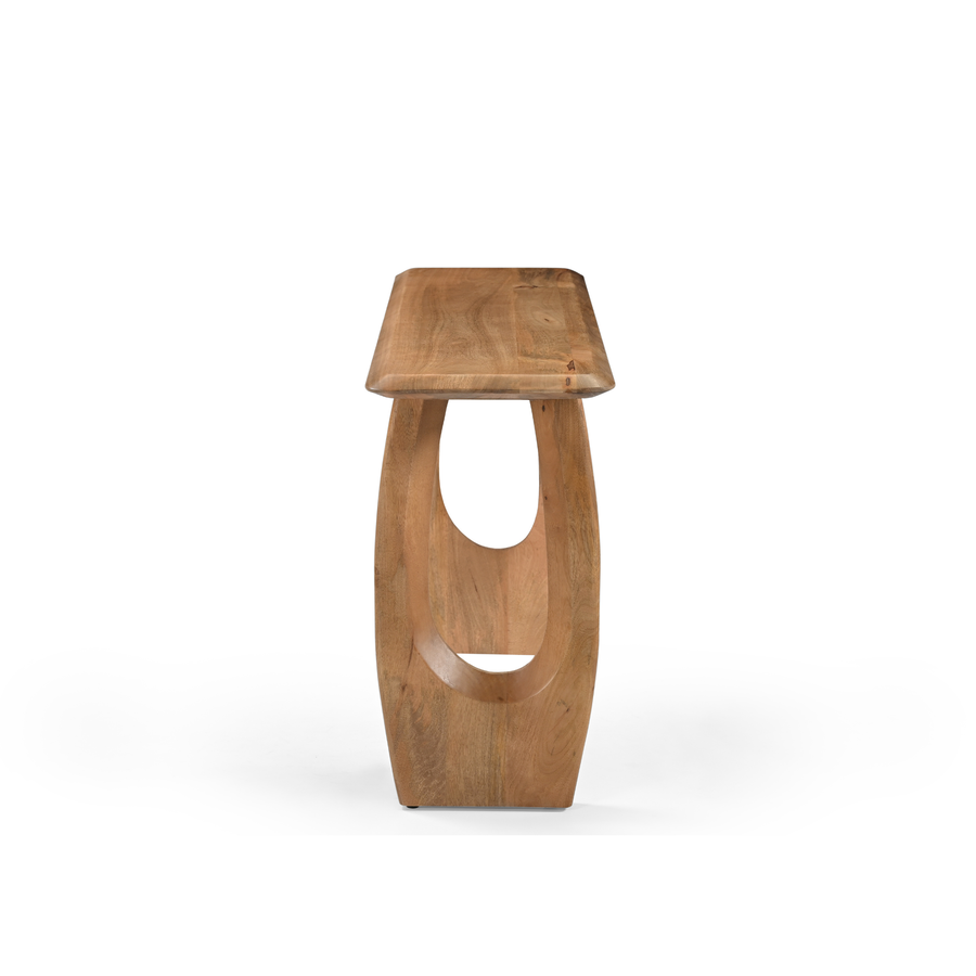 Consola de madera de mango Aero 130x40x80cm Clau&Chloe