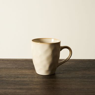 Mug de gres crema Bilada 400ml