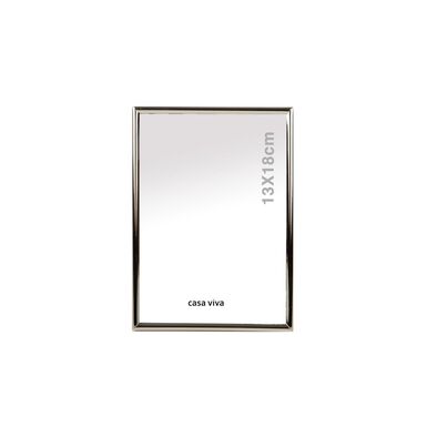 Marco de fotos Slim metal plata 13x18cm
