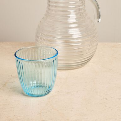 Vaso de cristal azul Line 29cl