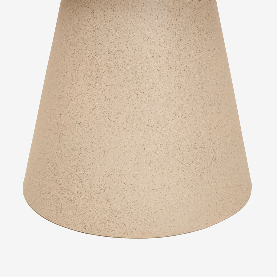 Mesa auxiliar arena Taipei &Oslash;33x43cm