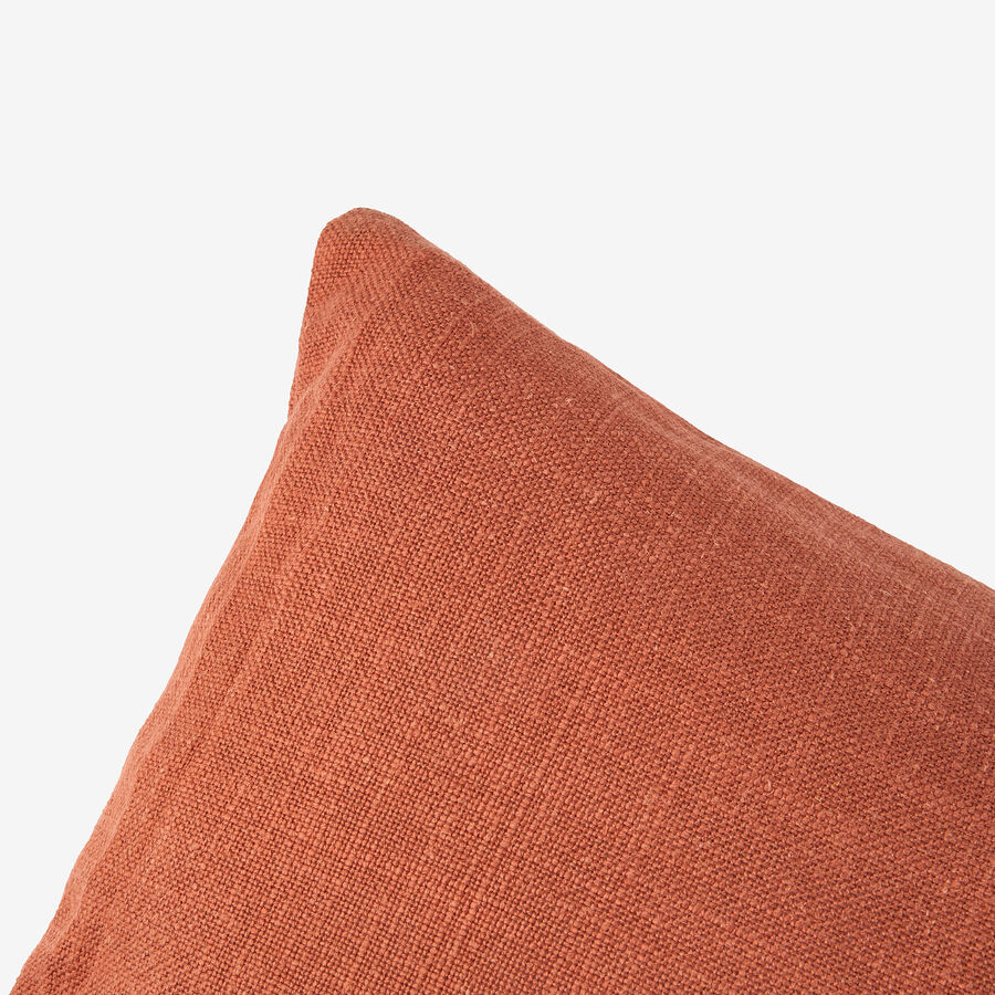 Funda de cojín teja Shaba 30x45cm