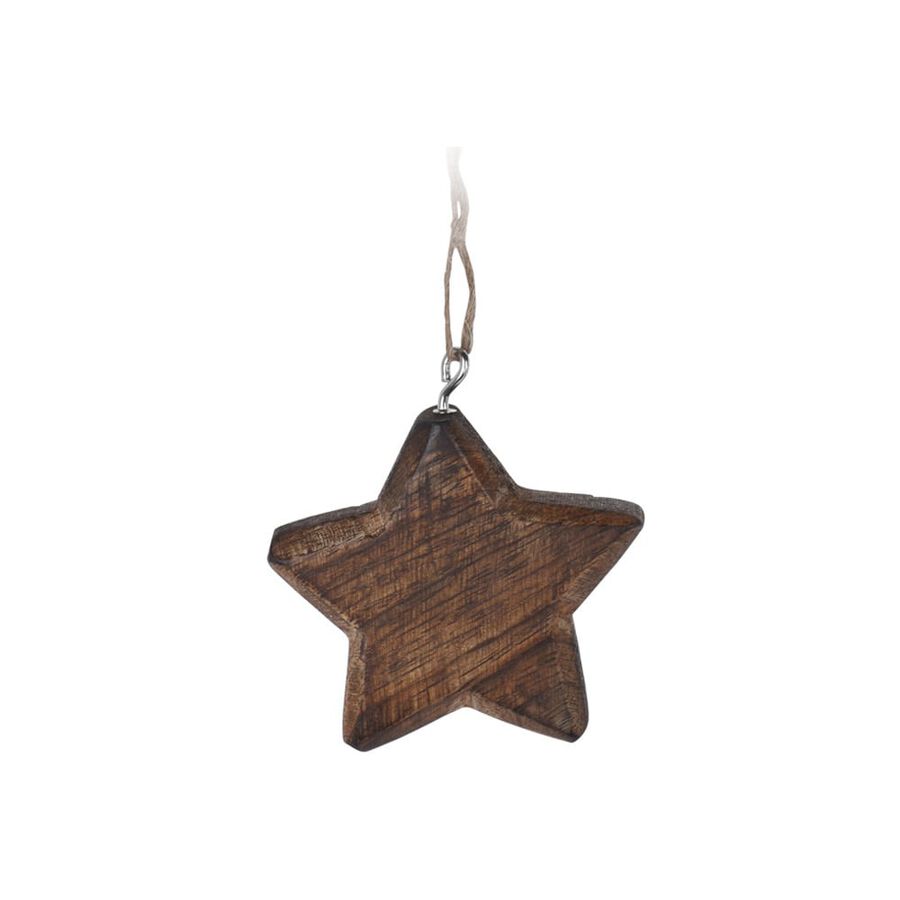 Decoraci&oacute;n de madera para &aacute;rbol 7cm