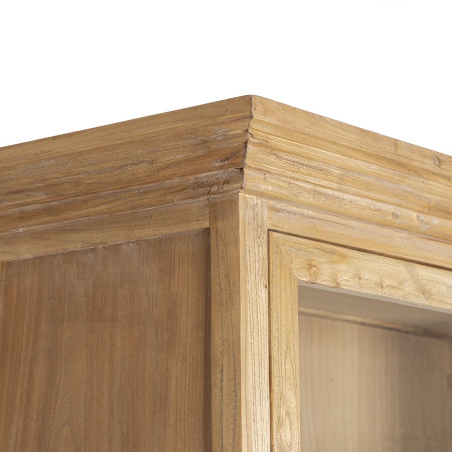 Estantería de madera olmo reciclada Nimea 208cm