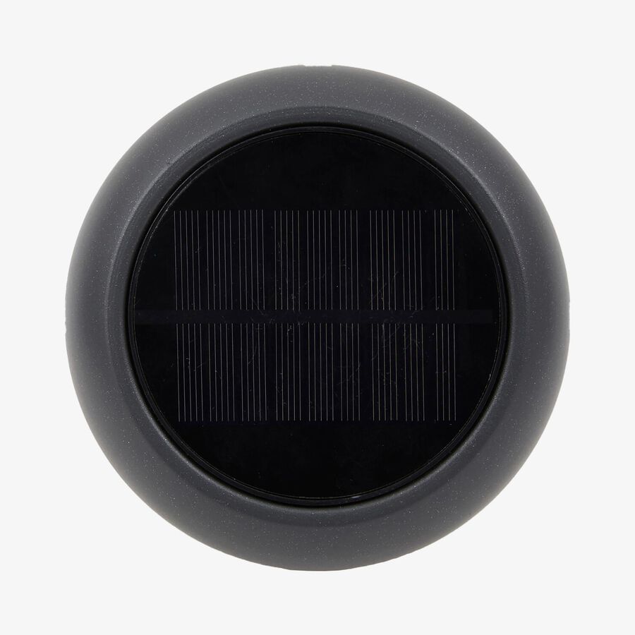 Lampara de pie solar para jard&iacute;n grafito Boltek &Oslash;20x120cm