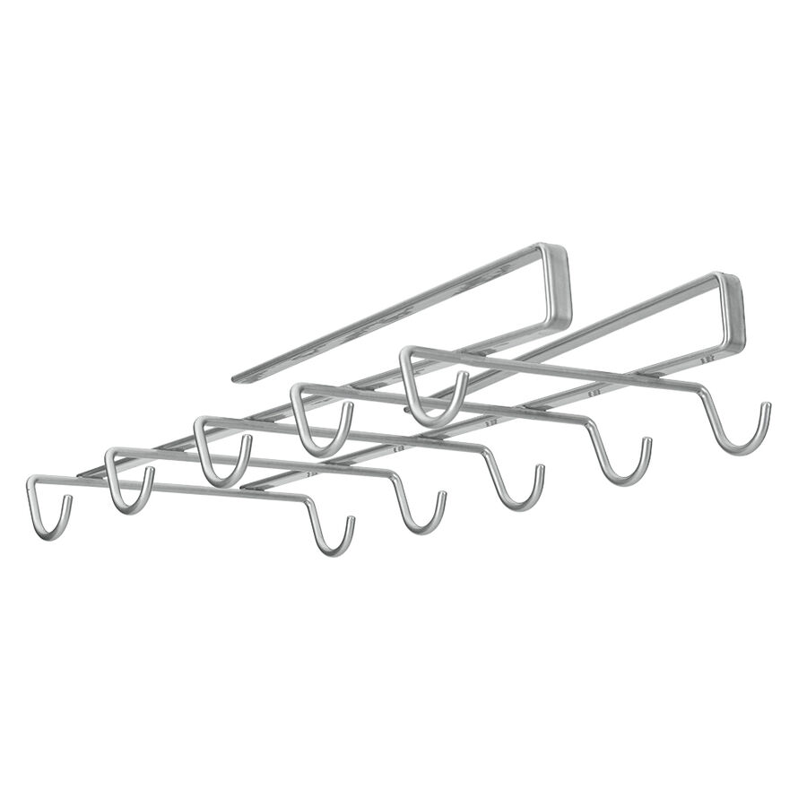 Colgador para 10 tazas acero inoxidable 14x28cm