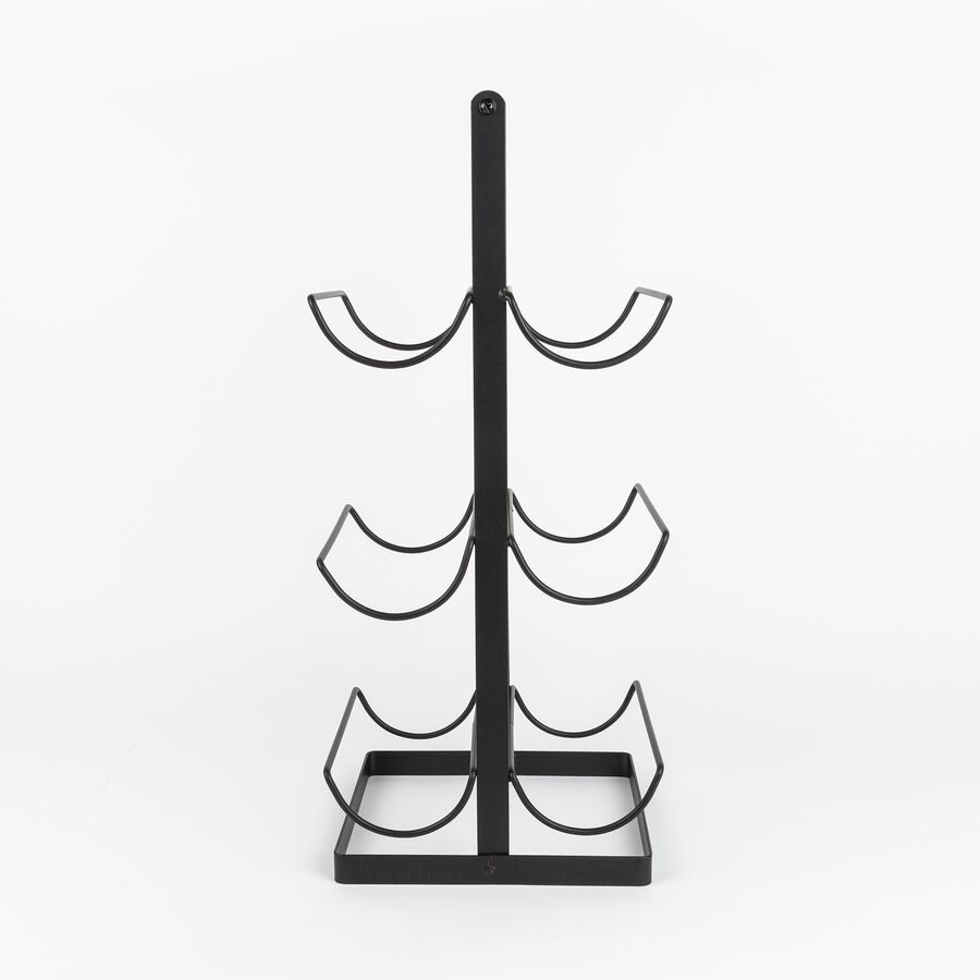 Botellero de acero Preto 20x19x48cm